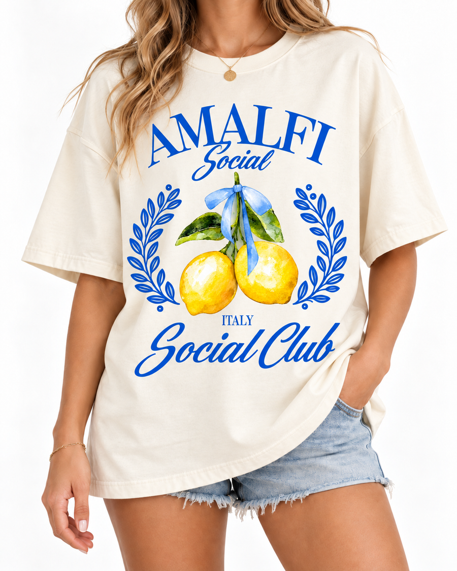 AMALFI SOCIAL CLUB TEE