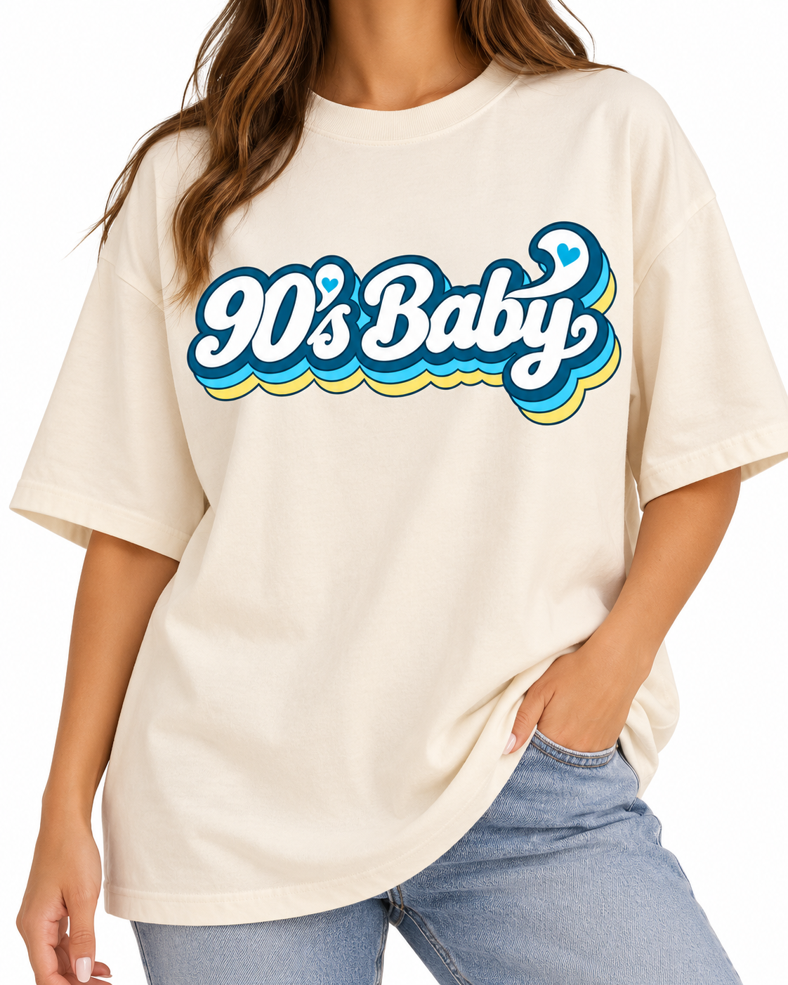 90’s Baby Oversized Tee