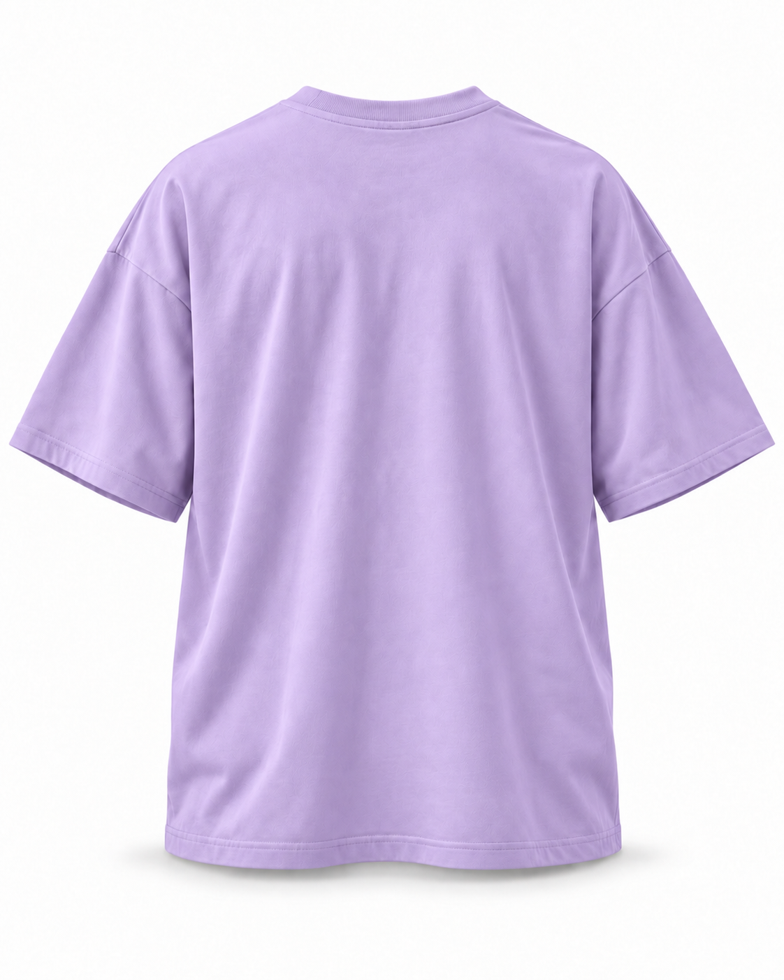 PLAIN OVERSIZED TEE — LILAC