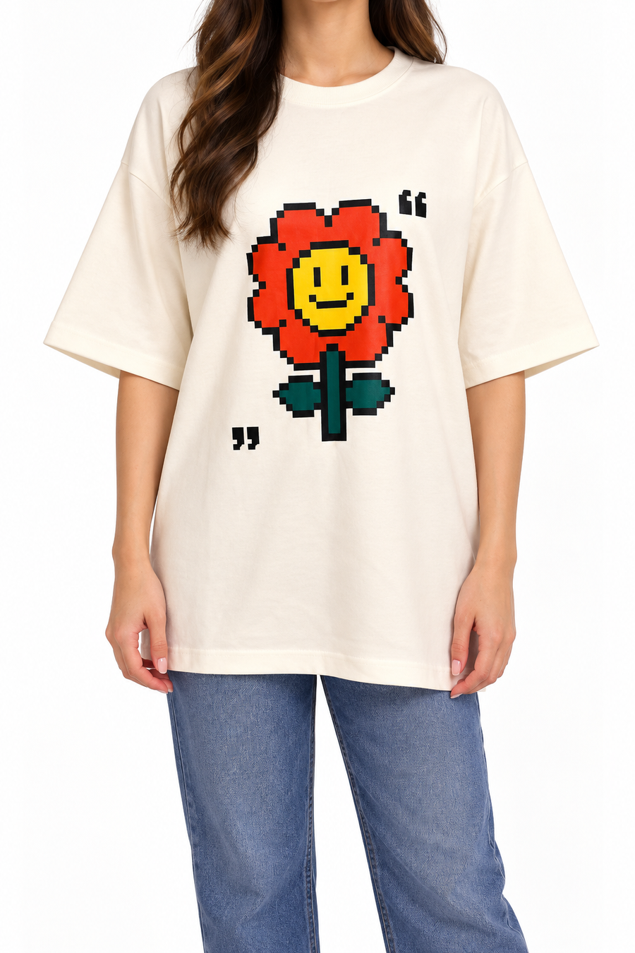 PIXEL FLOWER Tee
